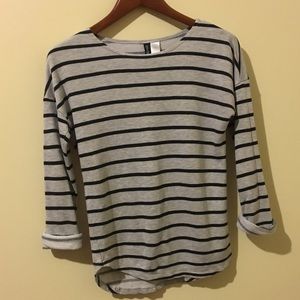 Divided H&M Sweater|Striped Shirt |Size 2